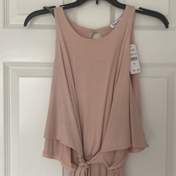 NWT. Splendid Cold Shoulder Crew Neck Wrap Dress - Picture 9 of 12